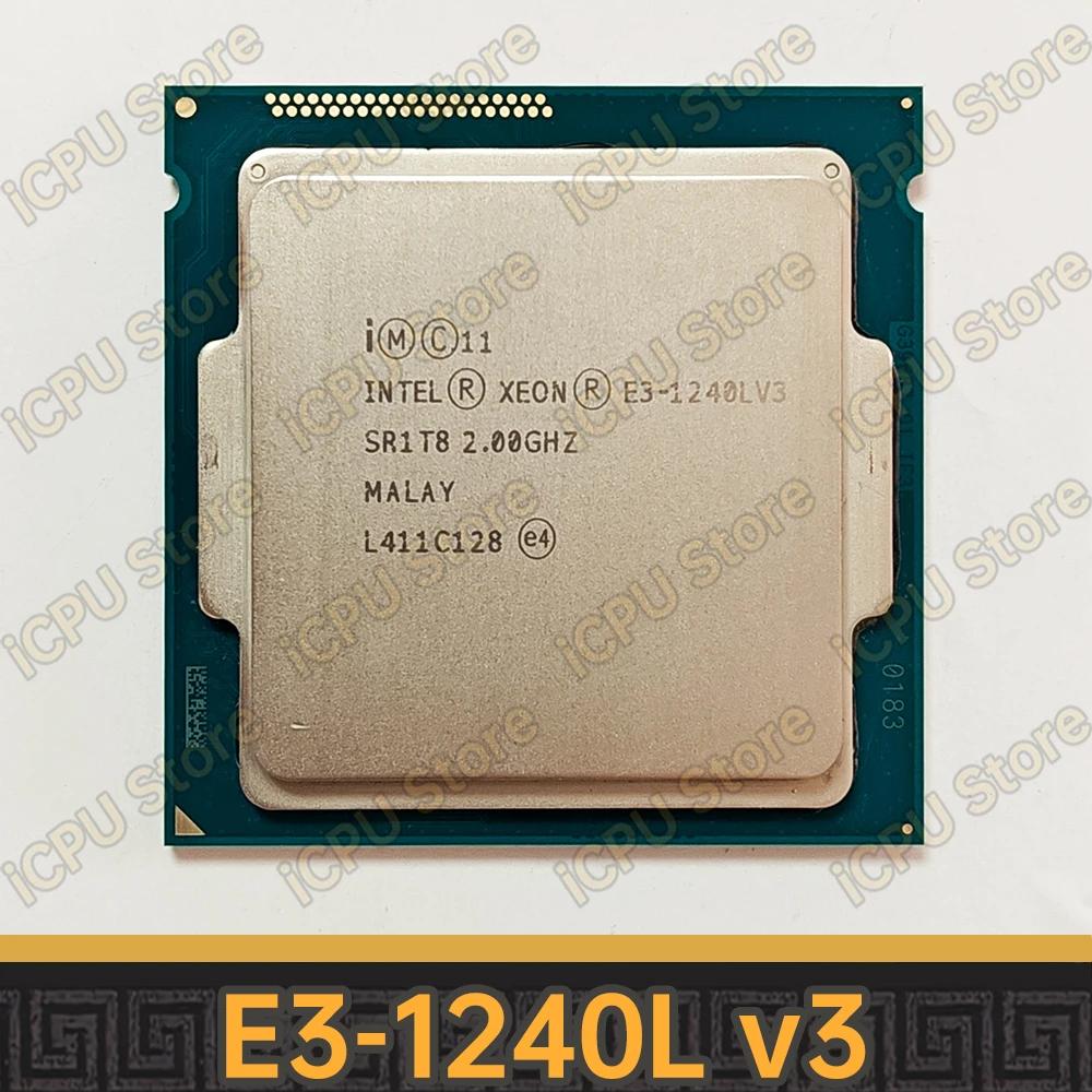 CPU μ E3-1240Lv3, Xeon E3-1240L v3 SR1T8, 4 ھ 8 , 8MB, 25W, LGA1150, 2.0GHz